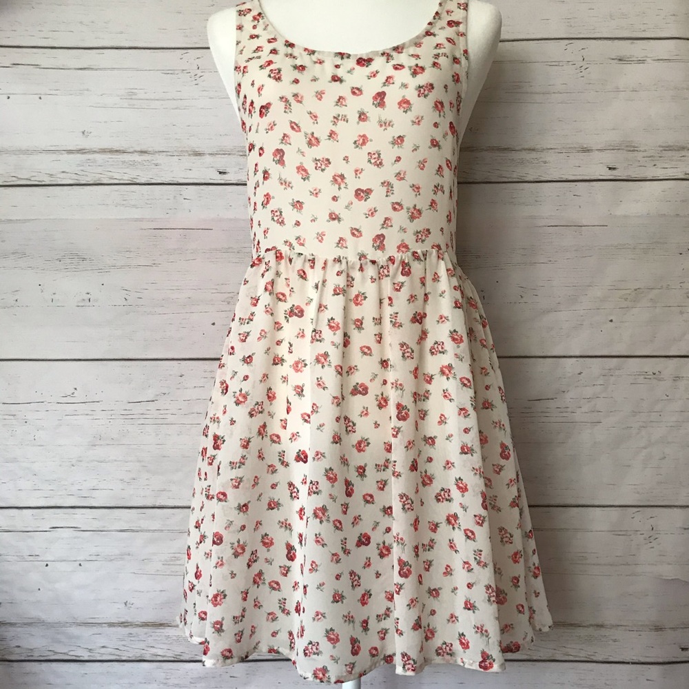 cross back dress